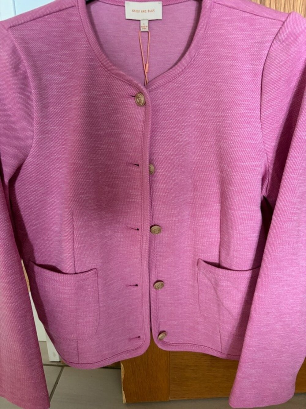 Blazer, size L, Skies Are Blue